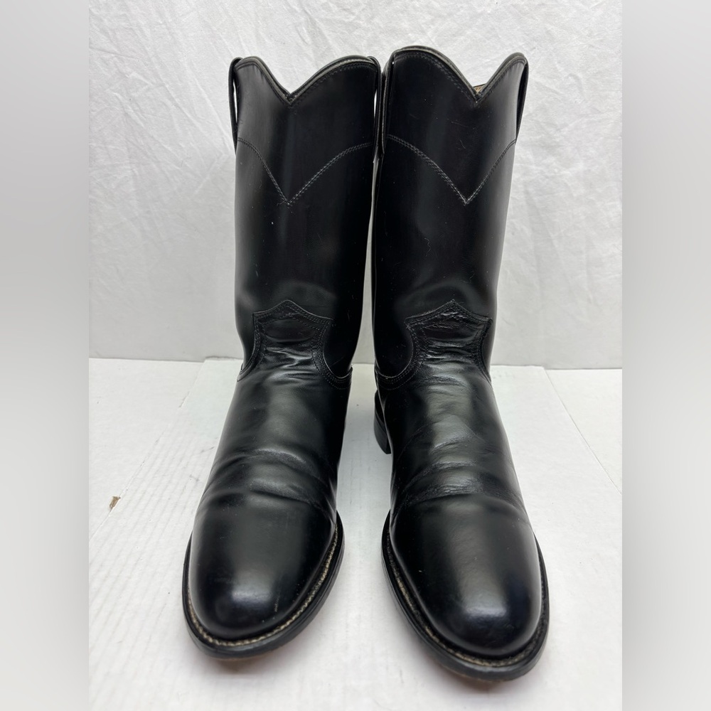 Diamond J  Leather Western Boots, size 8.5 B, women’s
